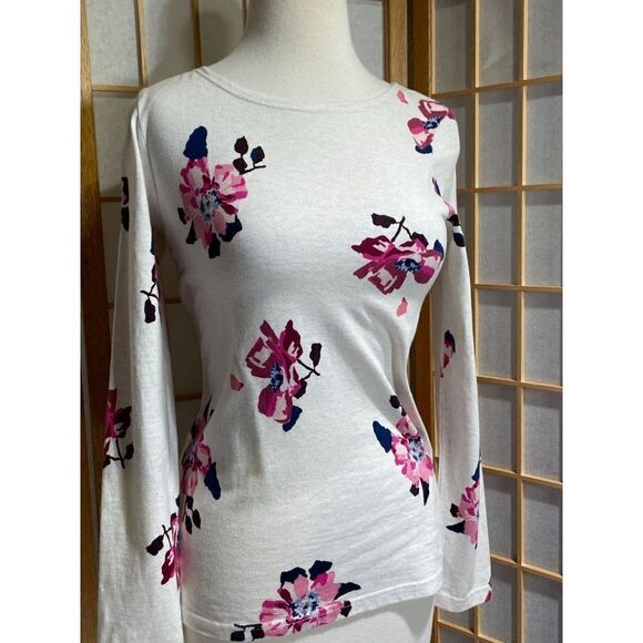 Joules Sz 2 Harbour Print Floral Top - Picture 1 of 12